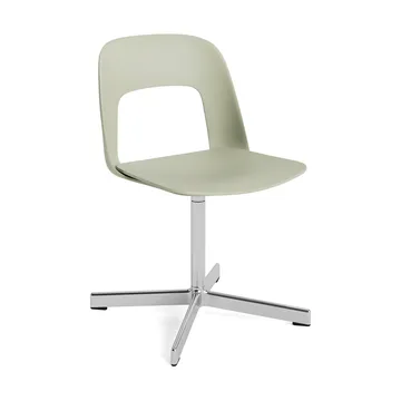 Layout Chair 131 stol - Pastel green-poleret aluminium - HAY