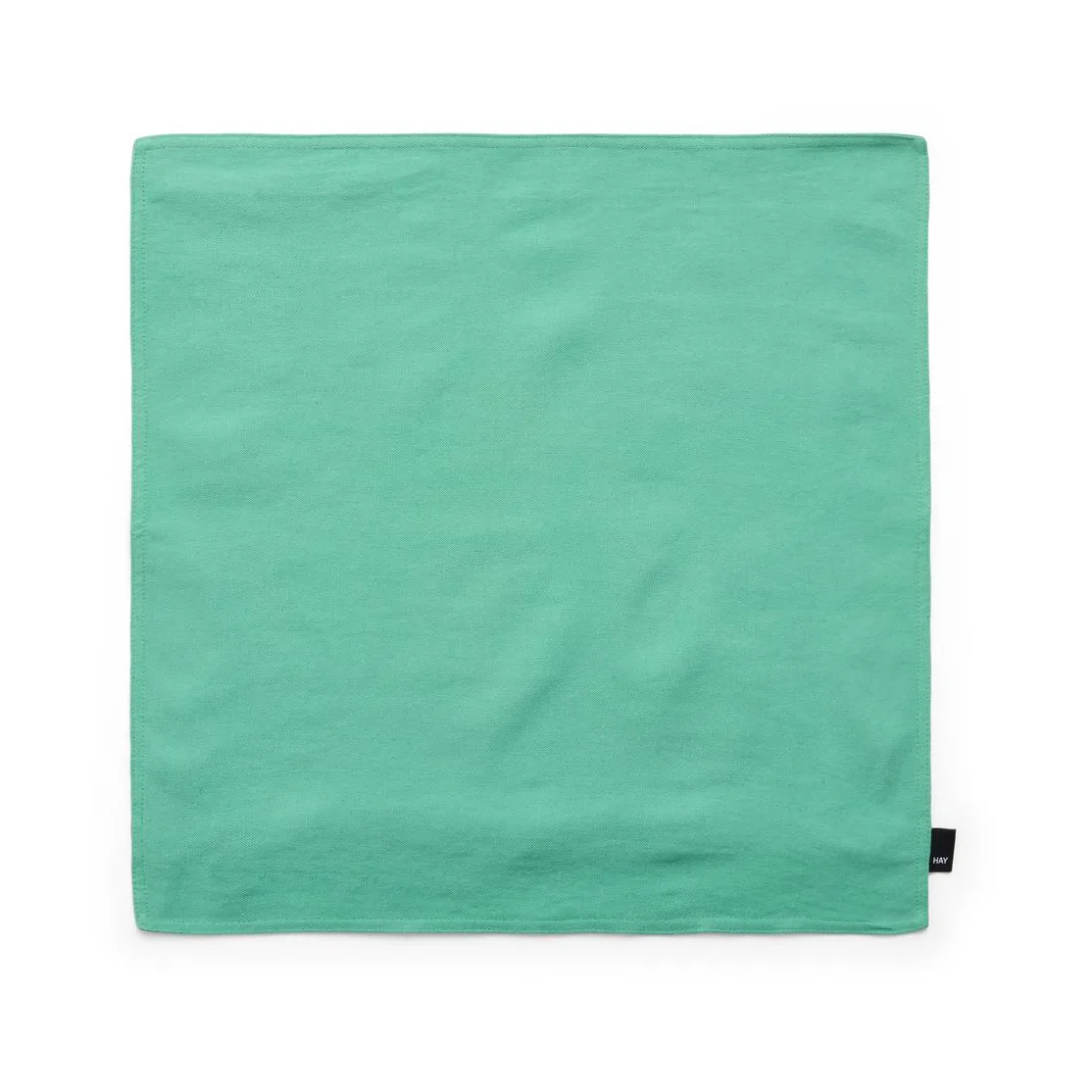 Linen pudebetræk 50x50 cm, Emerald green HAY