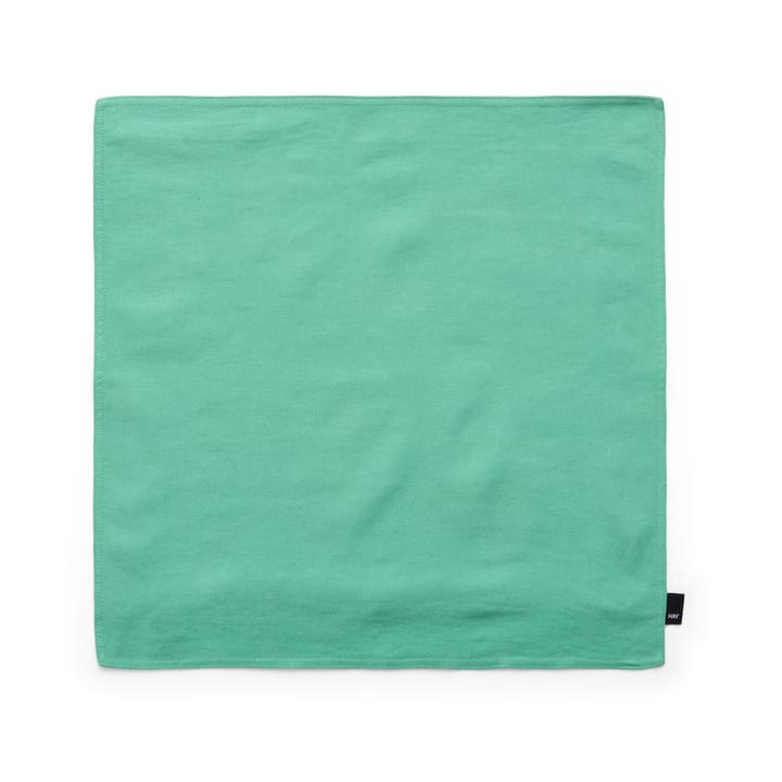 Linen pudebetræk 50x50 cm - Emerald green - HAY