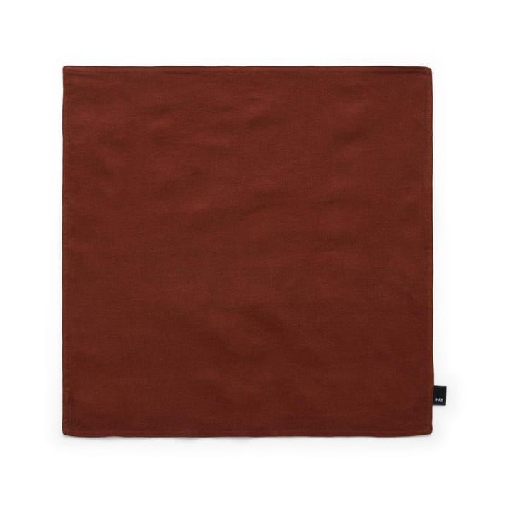 Linen pudebetræk 50x50 cm - Iron red - HAY