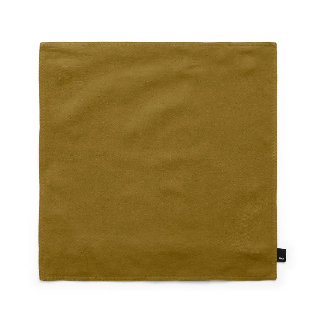Linen pudebetræk 50x50 cm, Olive HAY