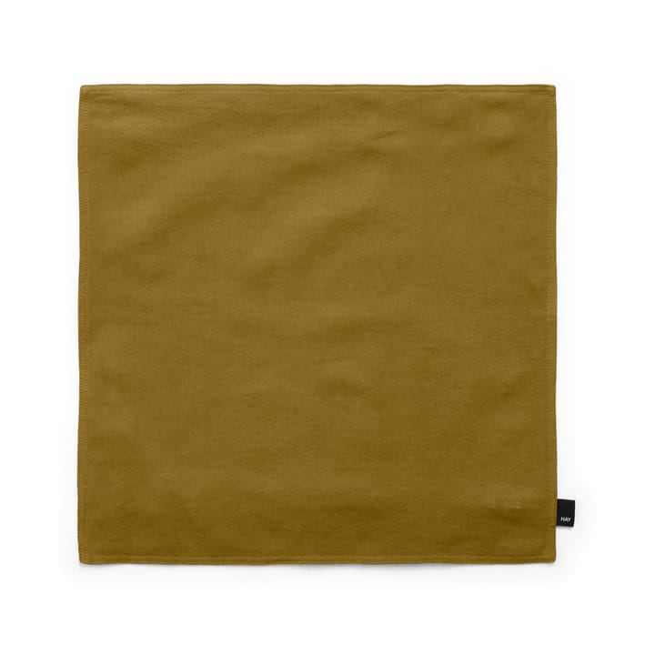 Linen pudebetræk 50x50 cm - Olive - HAY