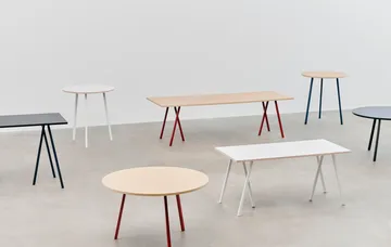 Loop Stand Frame benstativ 72 cm 2-pak - White - HAY