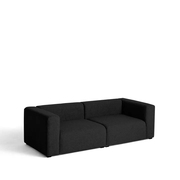 Mags 2,5-personers sofa - stof Hallingdal 65 190 sort - HAY