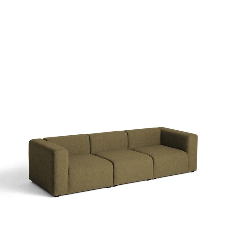 Mags 3-personers sofa - stof Hallingdal 65 224 brown - HAY