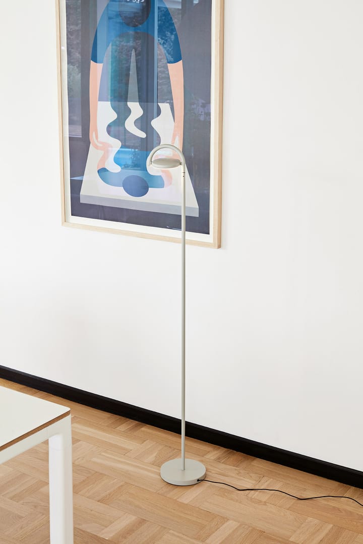 Marselis floor gulvlampe, Ash grey HAY