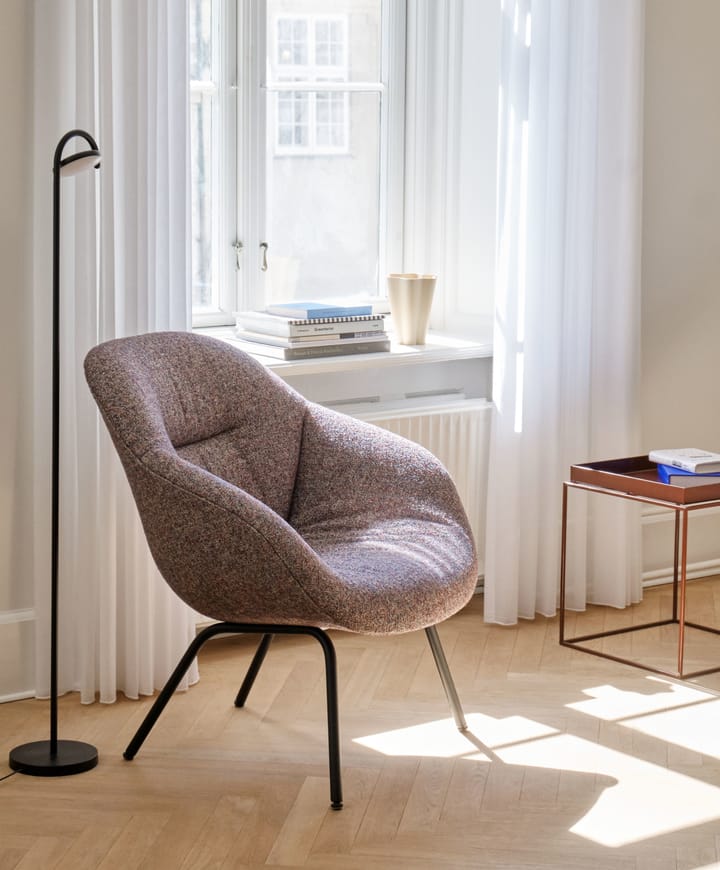 Marselis floor gulvlampe, Soft black HAY