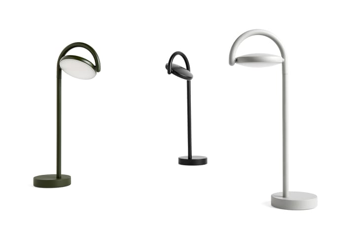 Marselis table bordlampe, Soft black HAY