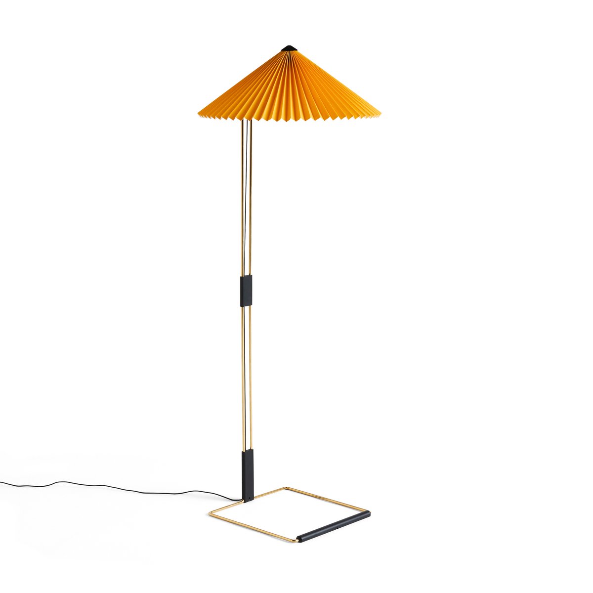 HAY Matin floor gulvlampe 129 cm Yellow | Skandinavisk Design | Gulvlamper | Gul