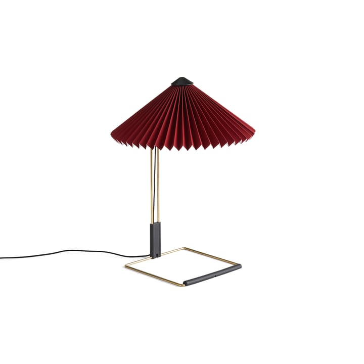 Matin table bordlampe Ø30 cm - Oxide red shade - HAY