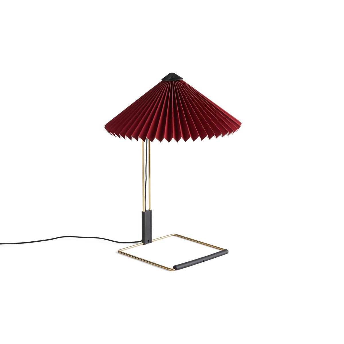 HAY Matin table bordlampe Ø30 cm Oxide red shade