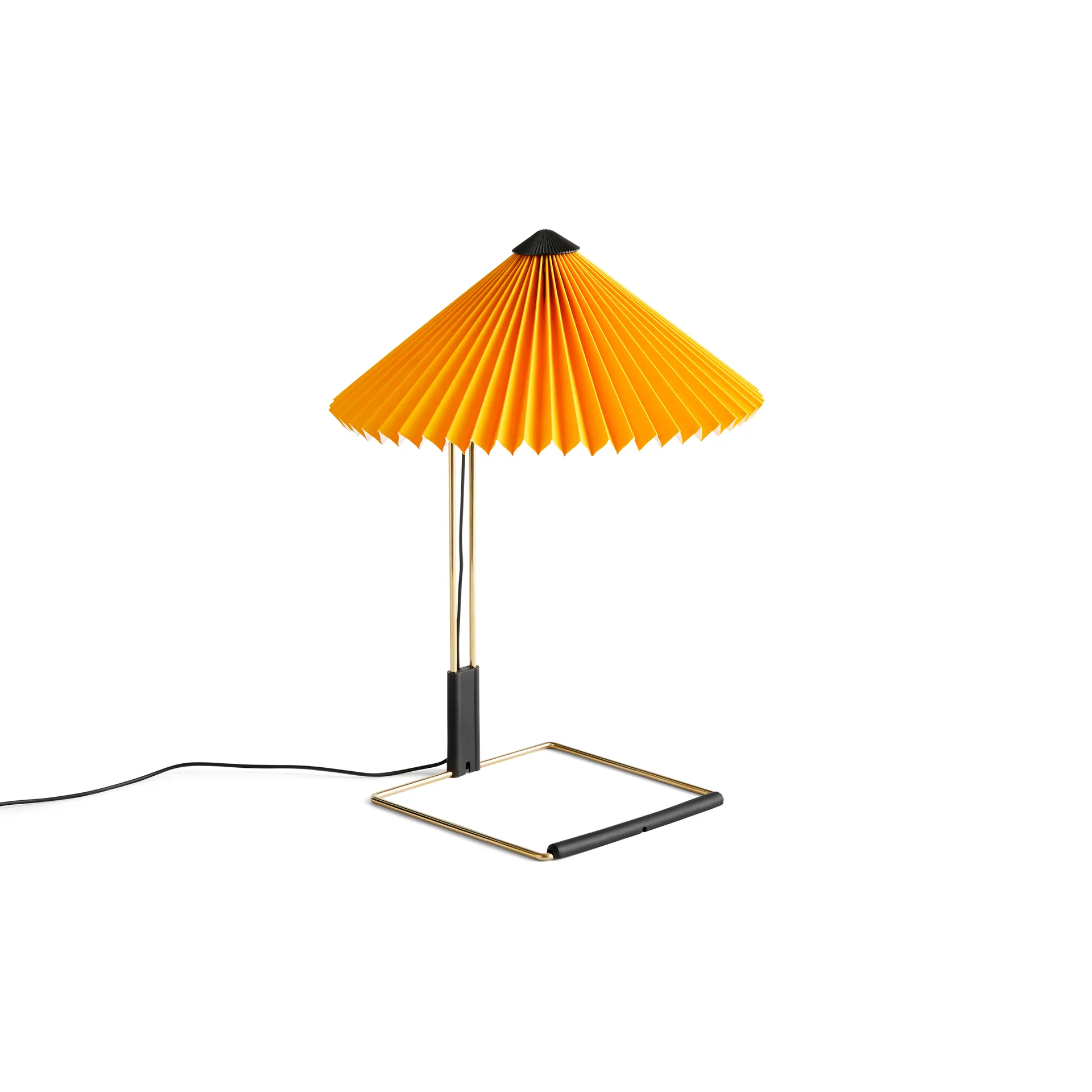 Matin table bordlampe Ø30 cm, Yellow shade HAY