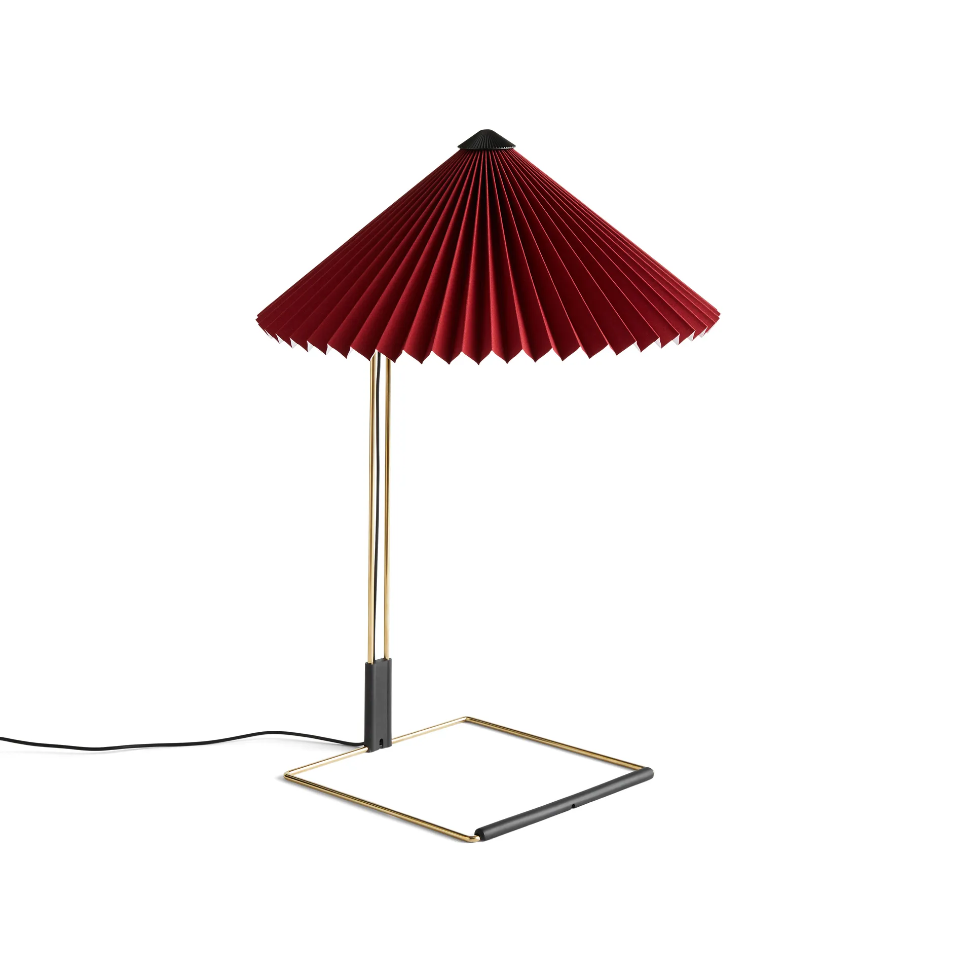Matin table bordlampe Ø38 cm, Oxide red shade HAY