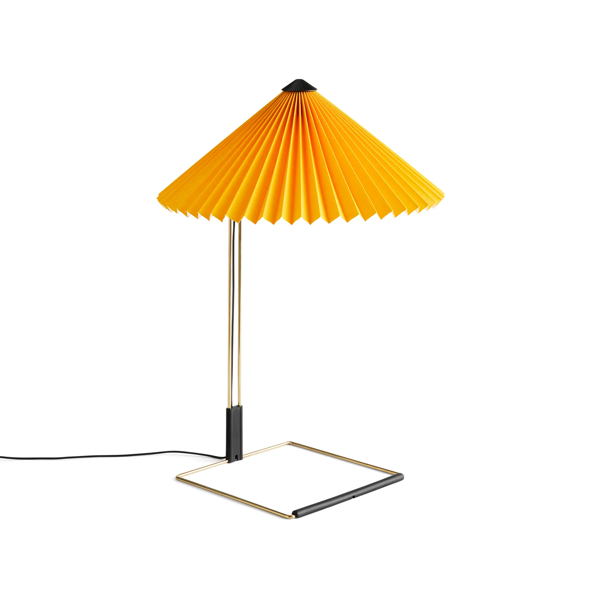 Matin table bordlampe Ø38 cm, Yellow shade HAY