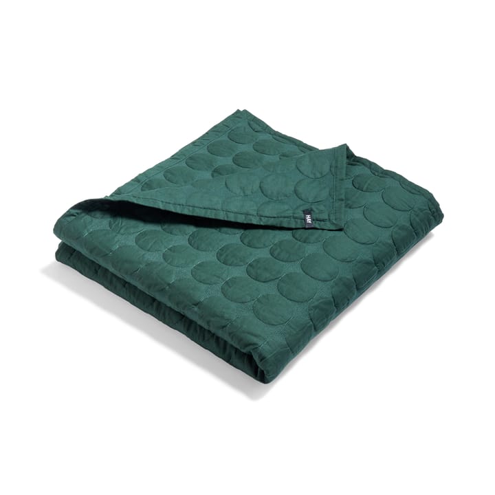 Mega Dot sengetæppe 195x245 cm - Dark green - HAY