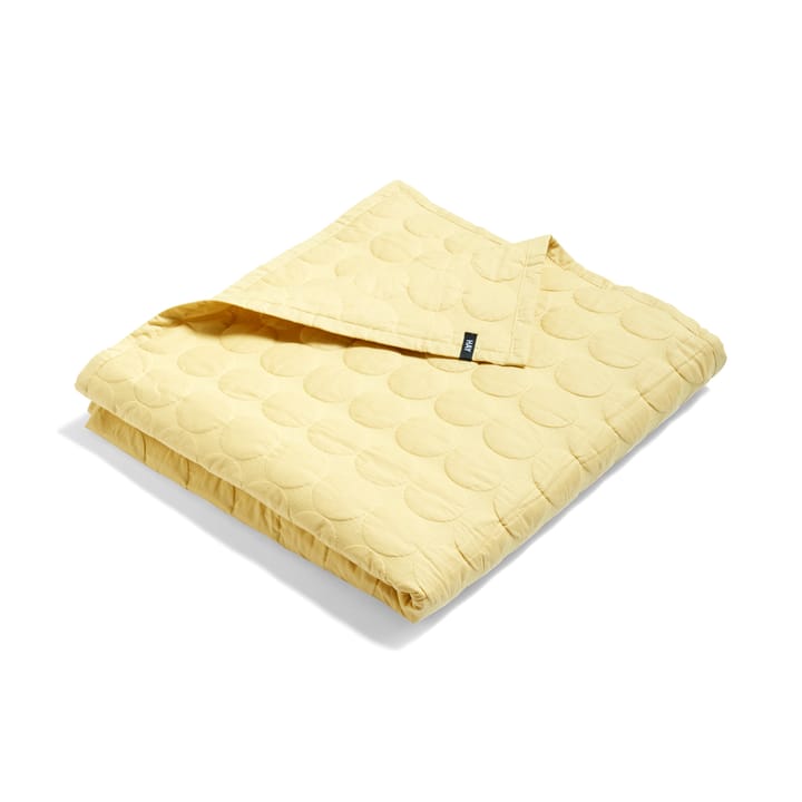 Mega Dot sengetæppe 195x245 cm - Soft yellow - HAY