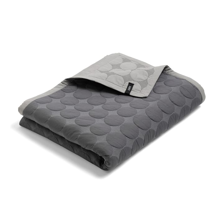Mega Dot sengetæppe 235x245 cm - Dark grey - HAY