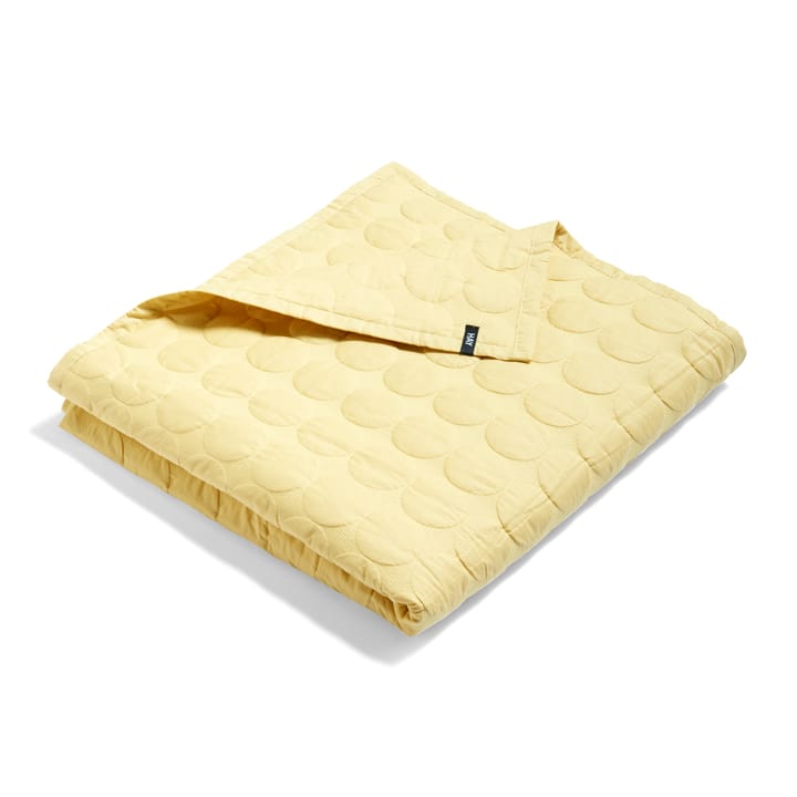 Mega Dot sengetæppe 235x245 cm - Soft yellow - HAY