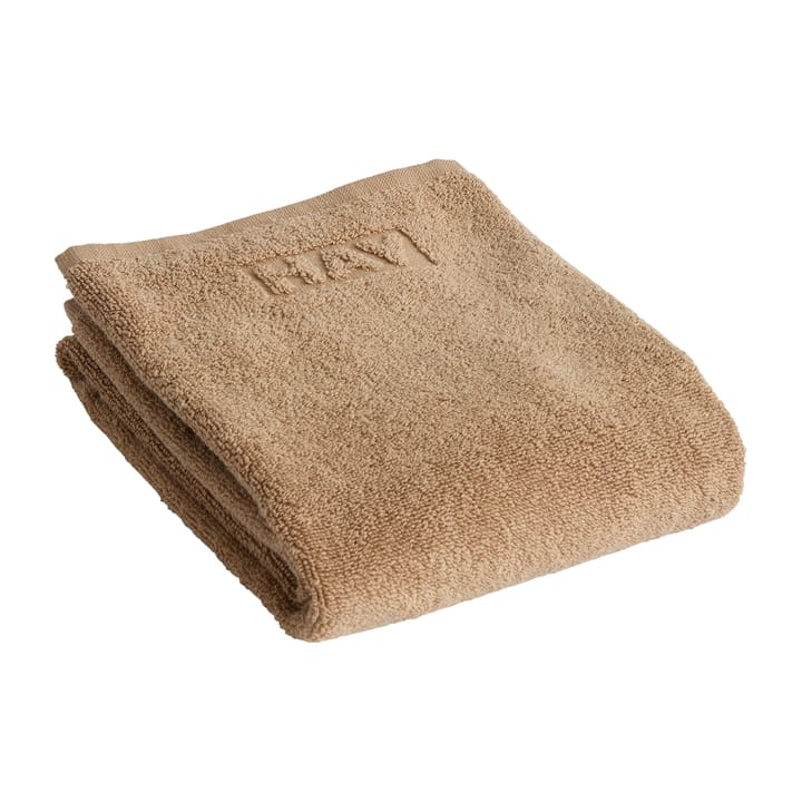 Mono badehåndklæde 50x100 cm - Cappuccino - HAY