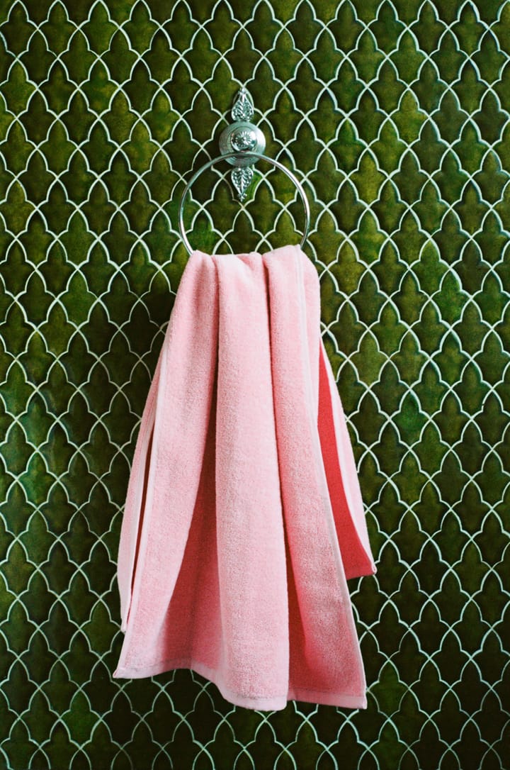 Mono badehåndklæde 50x100 cm, Pink HAY