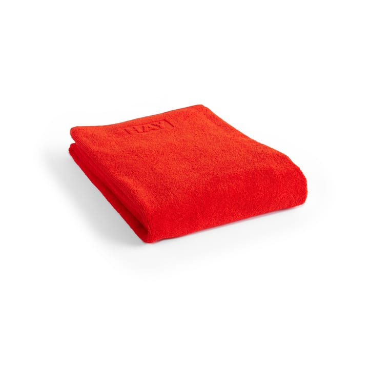 Mono badehåndklæde 70x140 cm - Poppy red - HAY