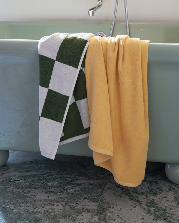 Mono badehåndklæde 70x140 cm - Yellow - HAY