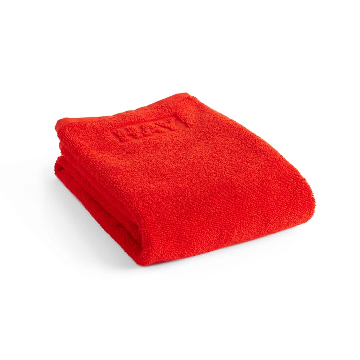 Mono håndklæde 50x90 cm - Poppy red - HAY