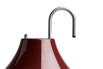 Mousqueton transportabel bordlampe 30,5 cm - Iron red - HAY
