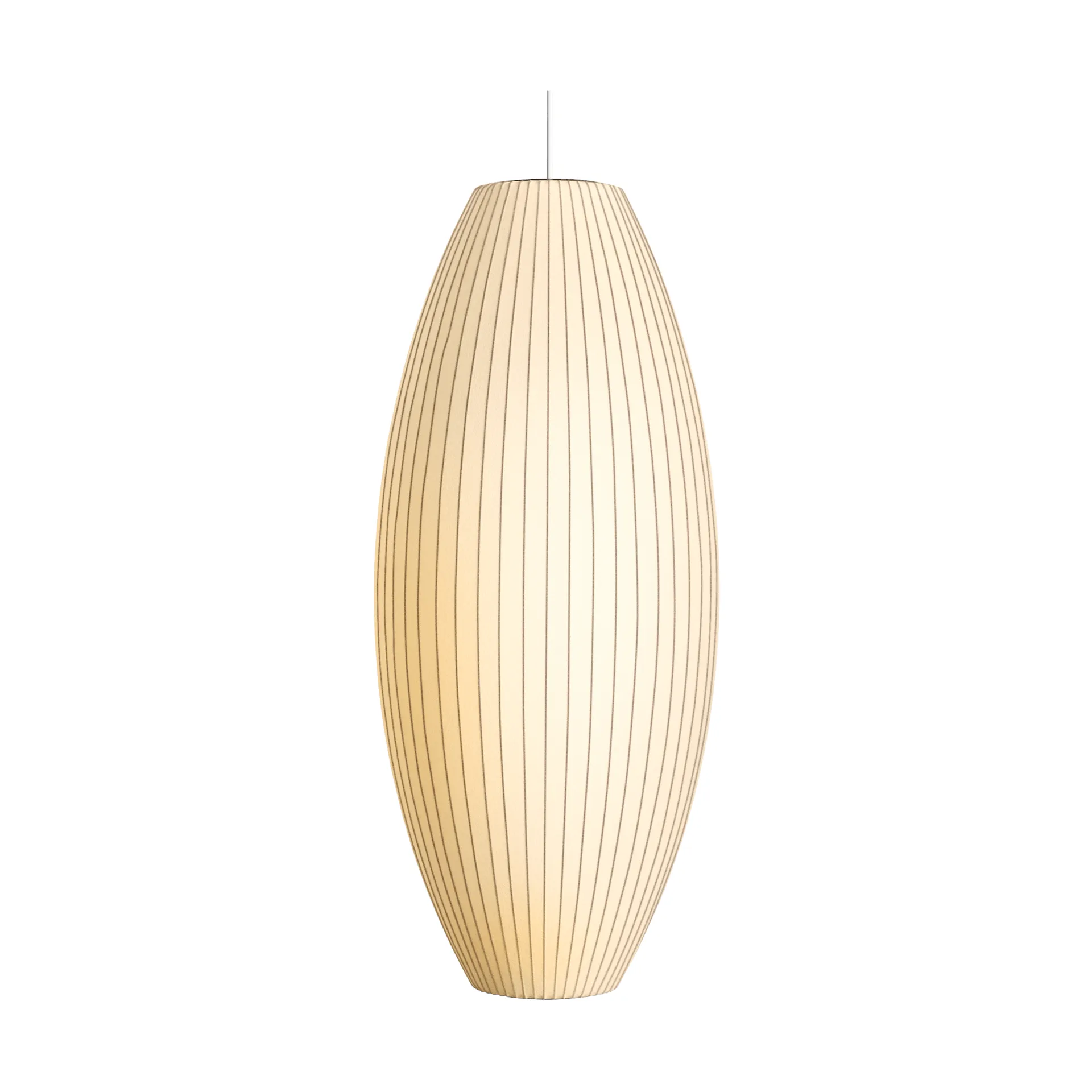 Nelson Bubble Cigar pendel L, Offwhite HAY