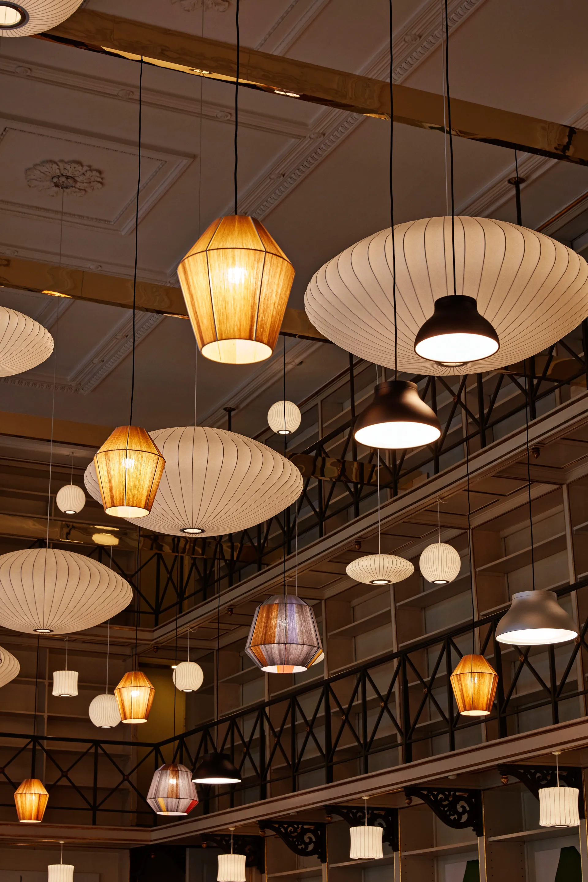 Nelson Bubble Saucer pendel L, Offwhite HAY