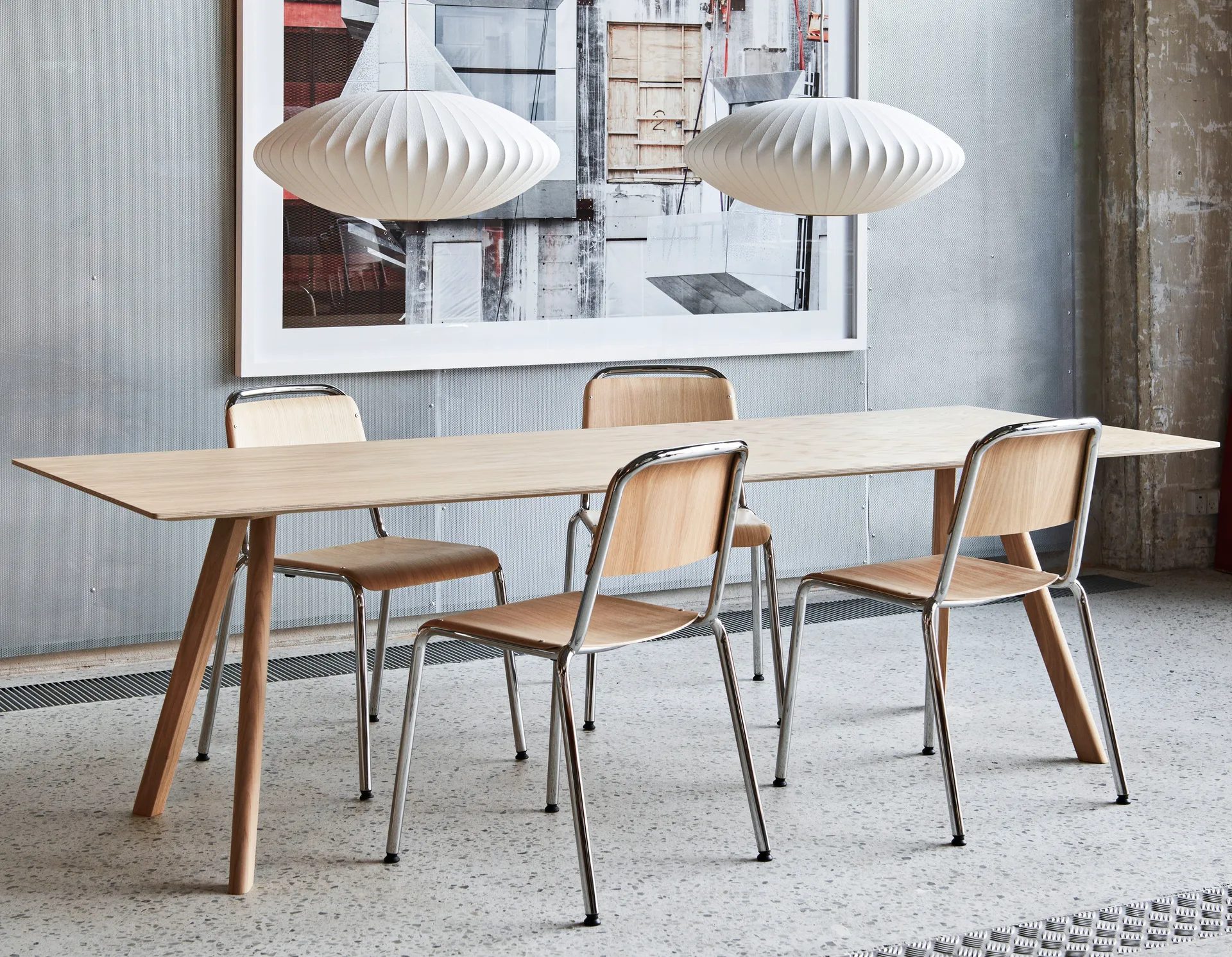 Nelson Bubble Saucer pendel M, Offwhite HAY