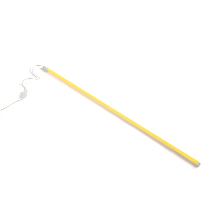 Neon Tube Slim lysstofrør 120 cm - yellow, 120 cm - HAY