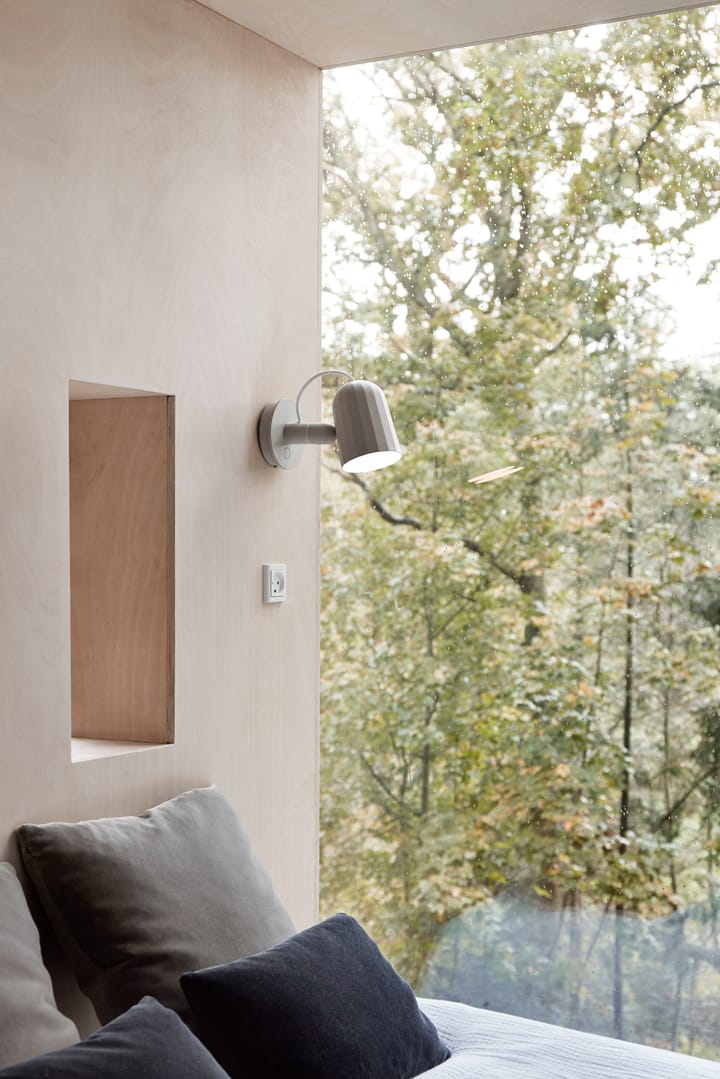 Noc wall button væglampe, Offwhite HAY