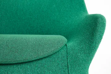 O2 Lounge Chair lænestol - Soft green-sortlakeret stål - HAY