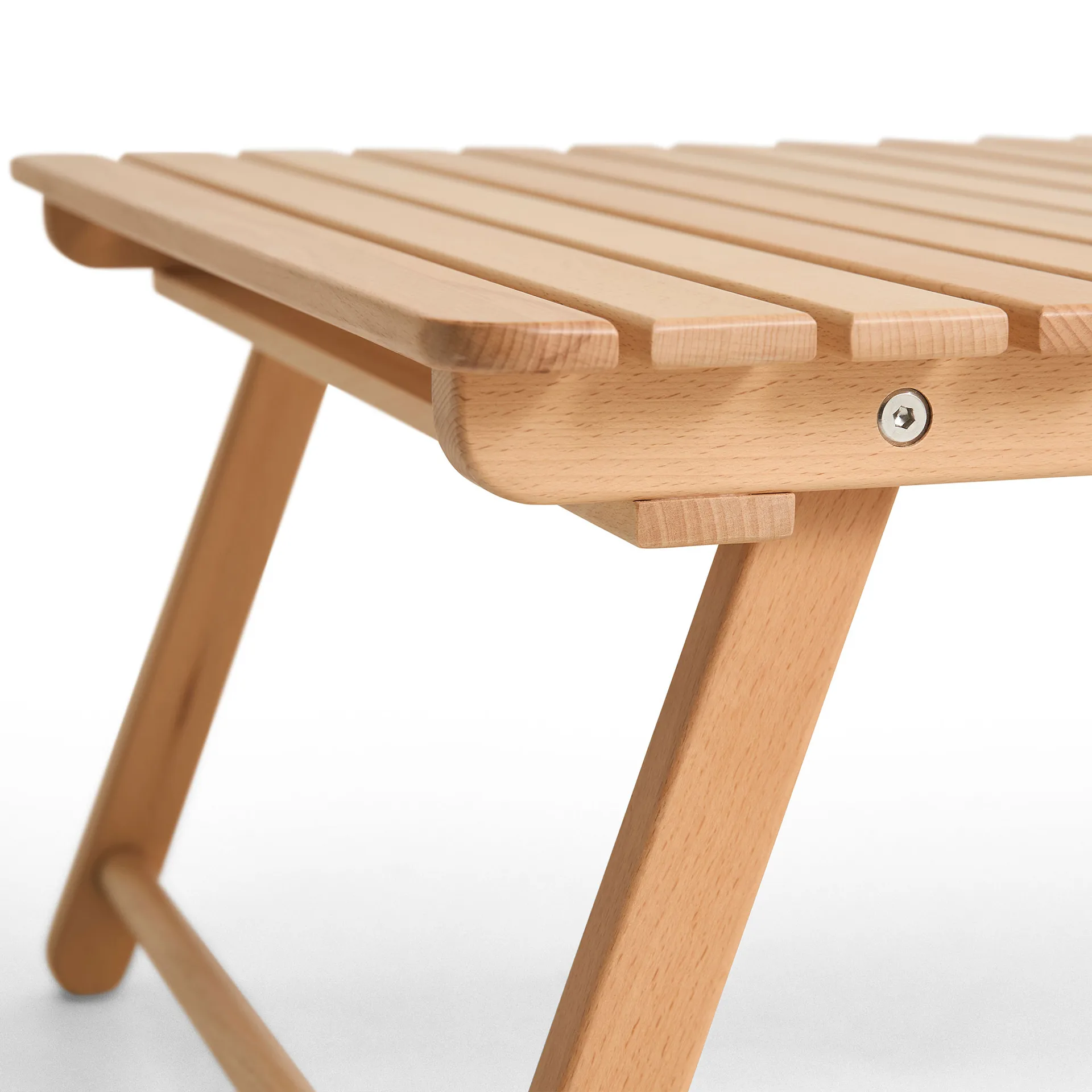 Outdoor Market bord sammenklappeligt, Bøg, large HAY