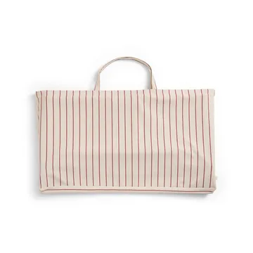 Outdoor Market foldbar sofa - Beige-red, 2-pers. sofa - HAY