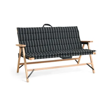 Outdoor Market hynde til sofa - Black-beige, 2-pers. sofa - HAY