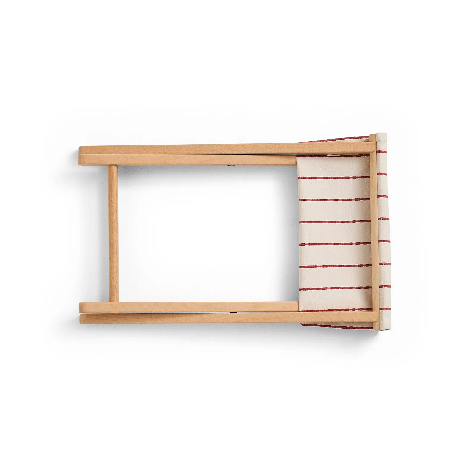 Outdoor Market klapbar skammel, Beige-red HAY