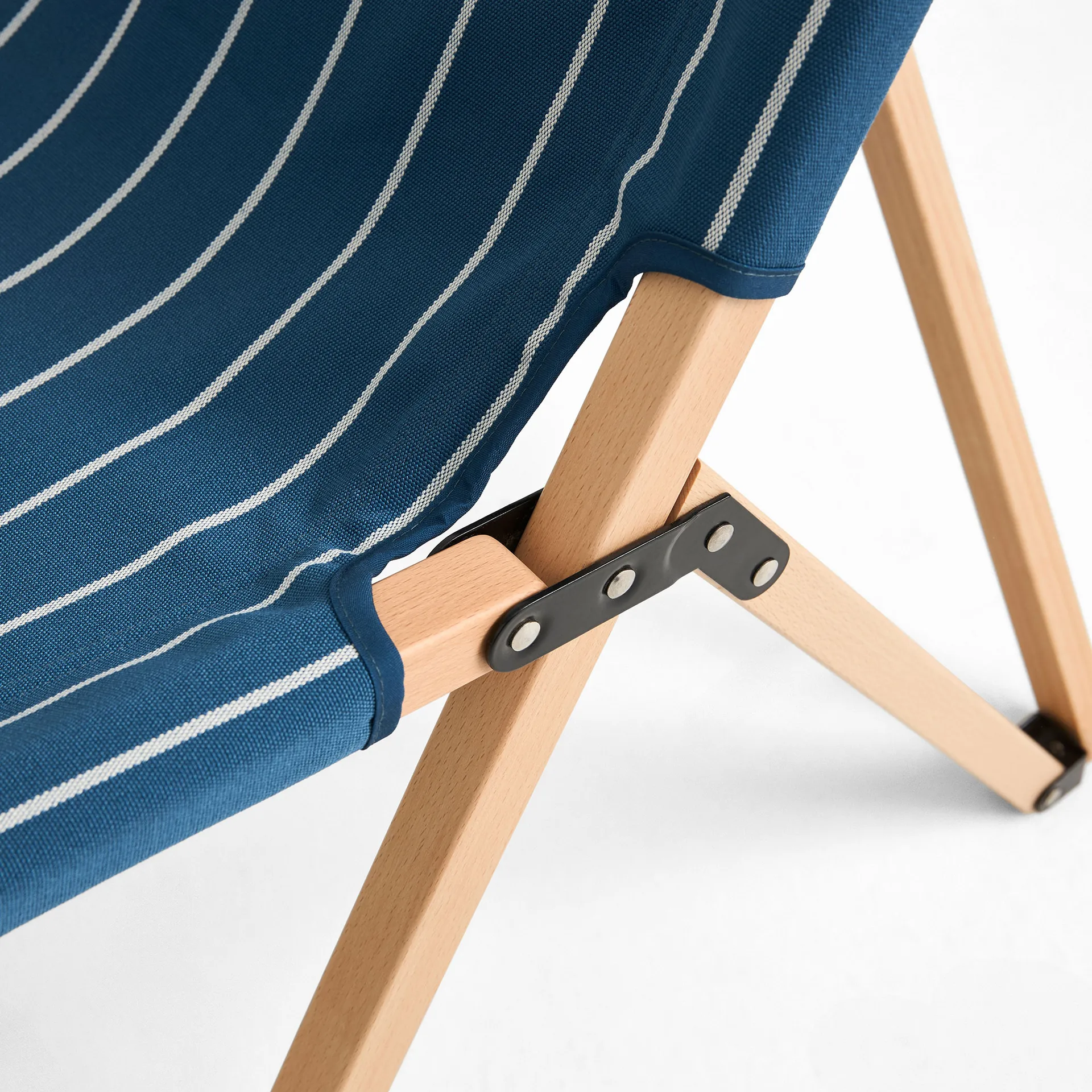 Outdoor Market klapstol, Blue-beige HAY