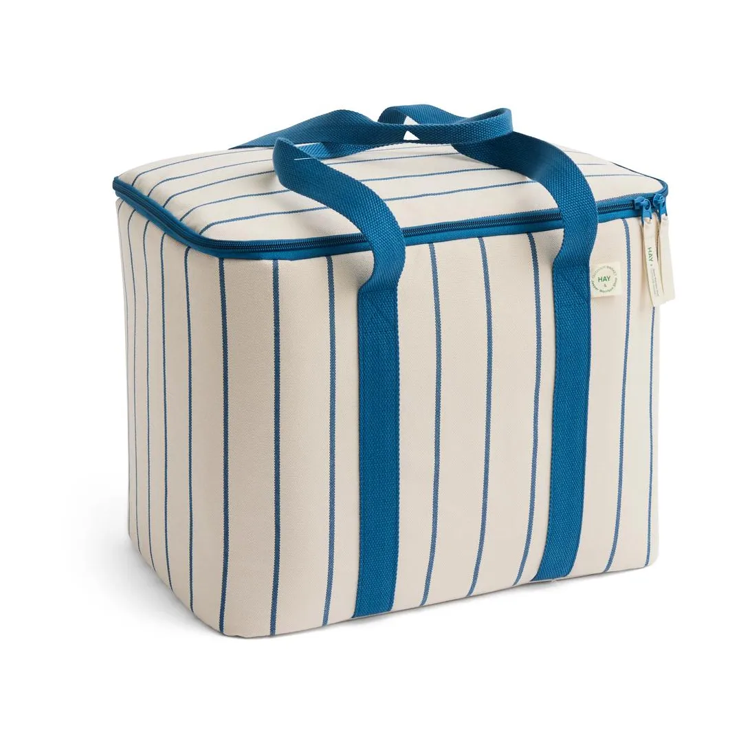 Outdoor Market køletaske, Blue-beige HAY