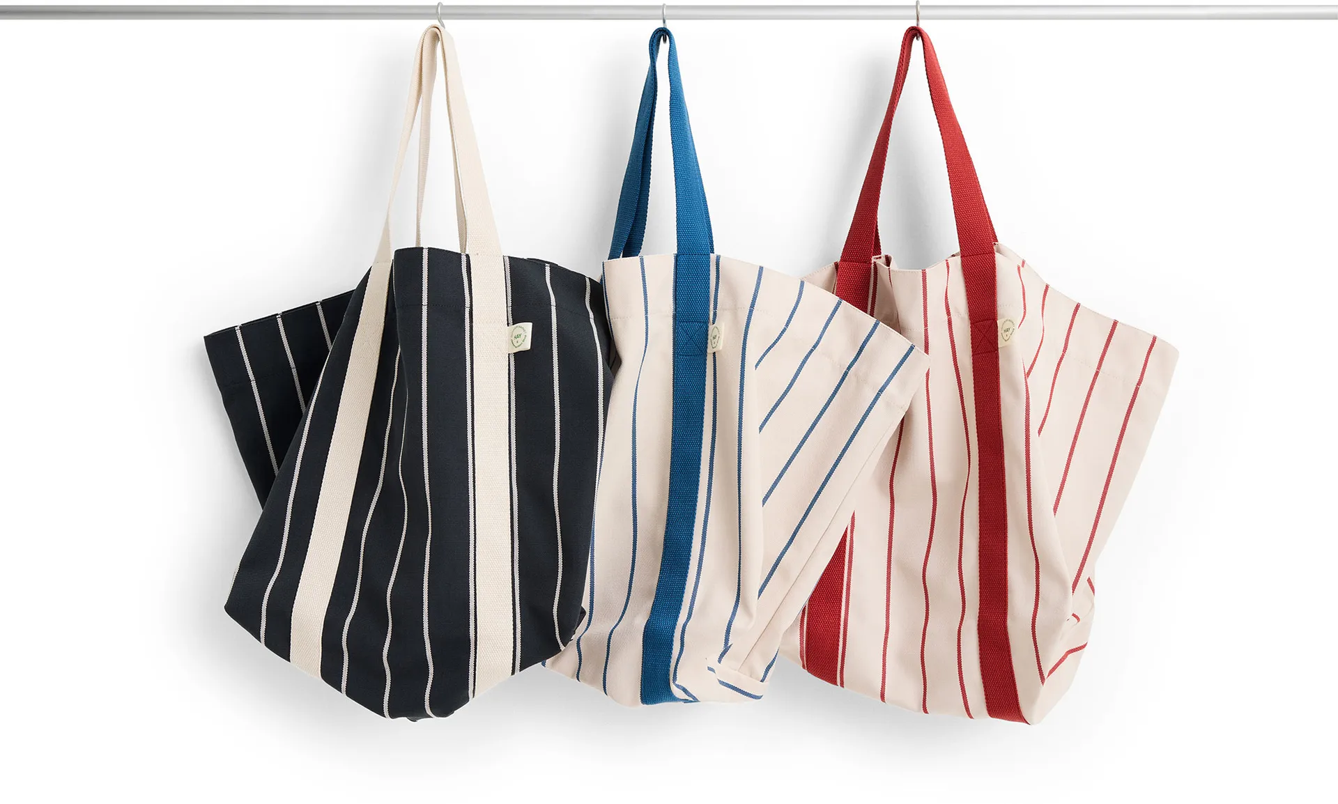 Outdoor Market picnickurv, Black-beige, medium HAY