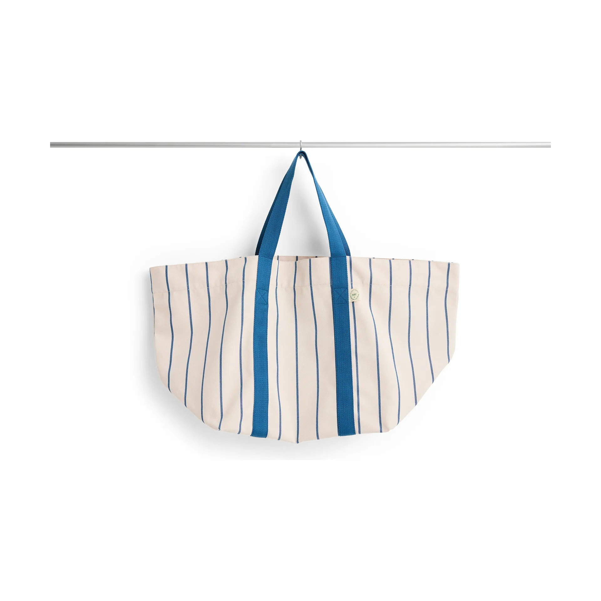Outdoor Market picnickurv, Blue-beige, medium HAY