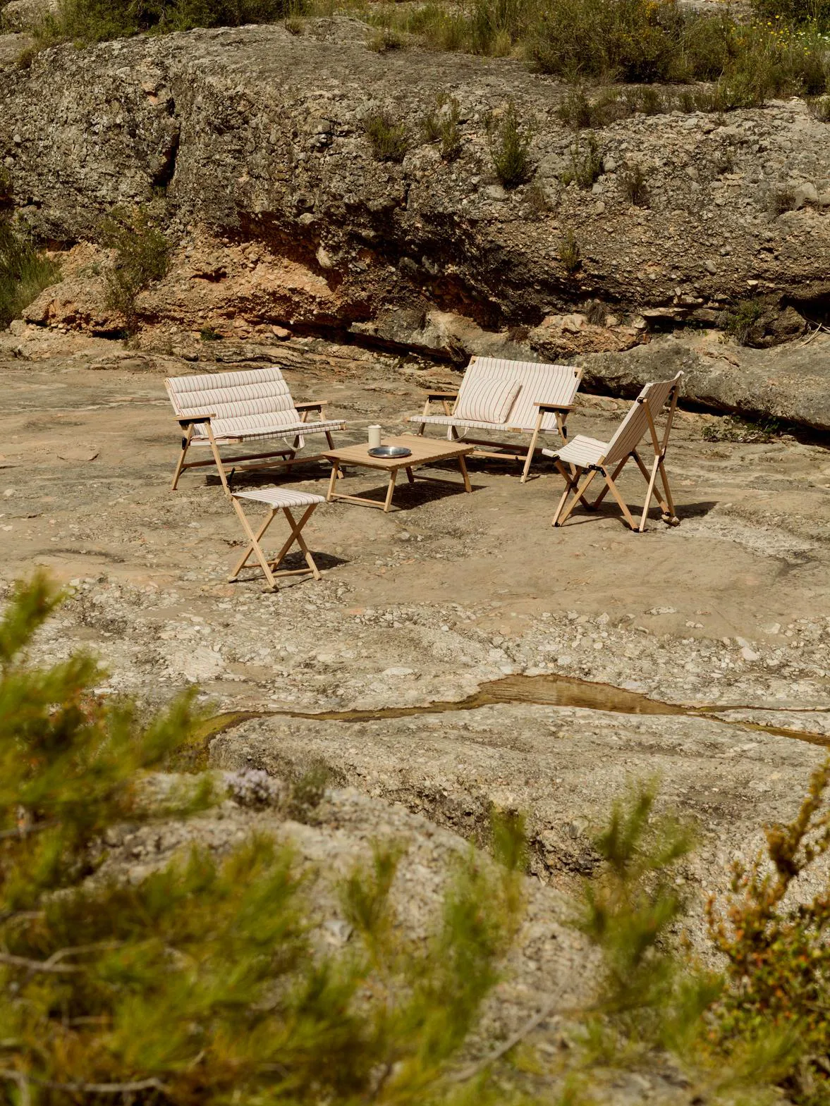 Outdoor Market pude, Beige-red, 45x35 cm HAY