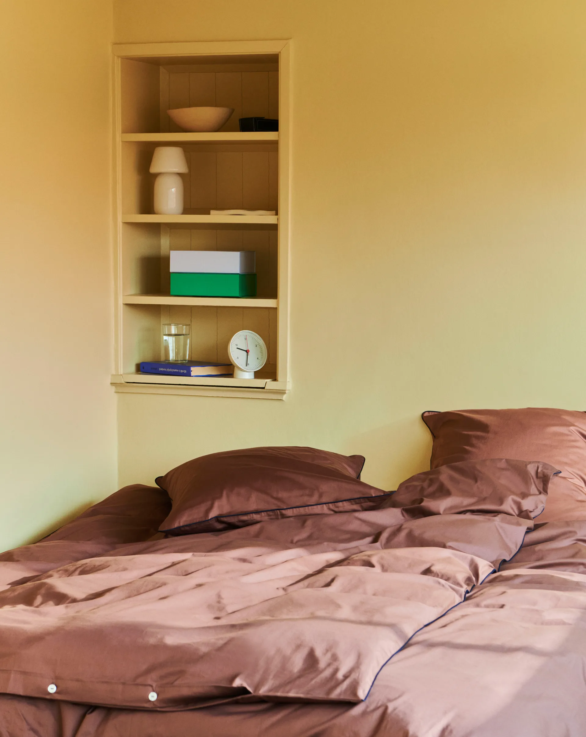 Outline dynebetræk 150x210 cm, Milk chocolate HAY