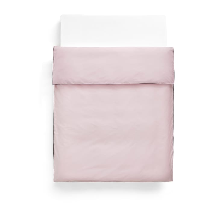 Outline dynebetræk 220x220 cm - Soft pink - HAY