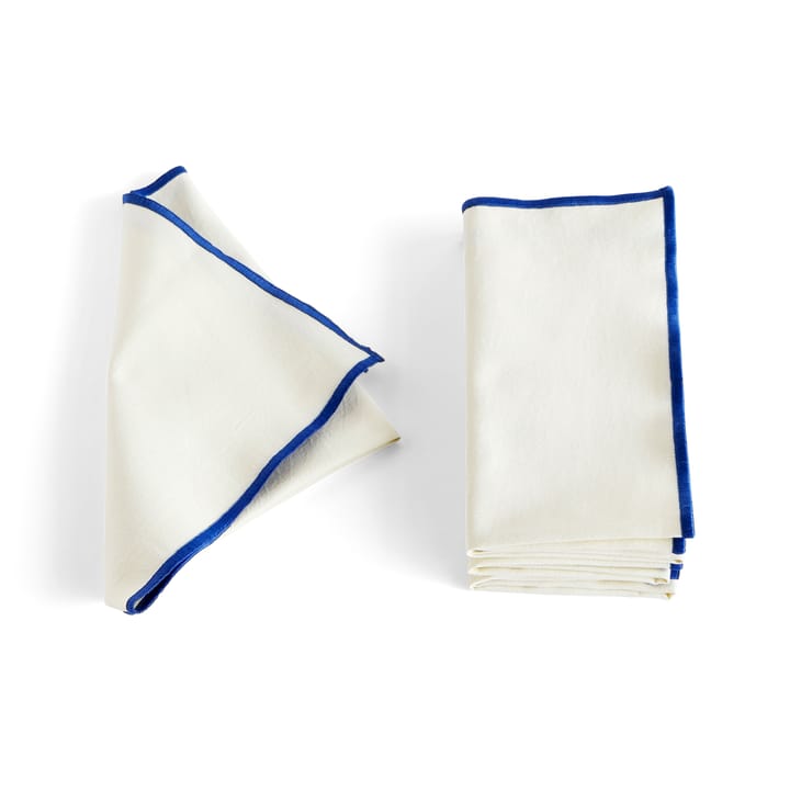 Outline stofservietter 4-pak - Cream - HAY
