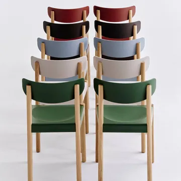 Pack Chair 10 stol - Oliebehandlet eg-ash blue - HAY