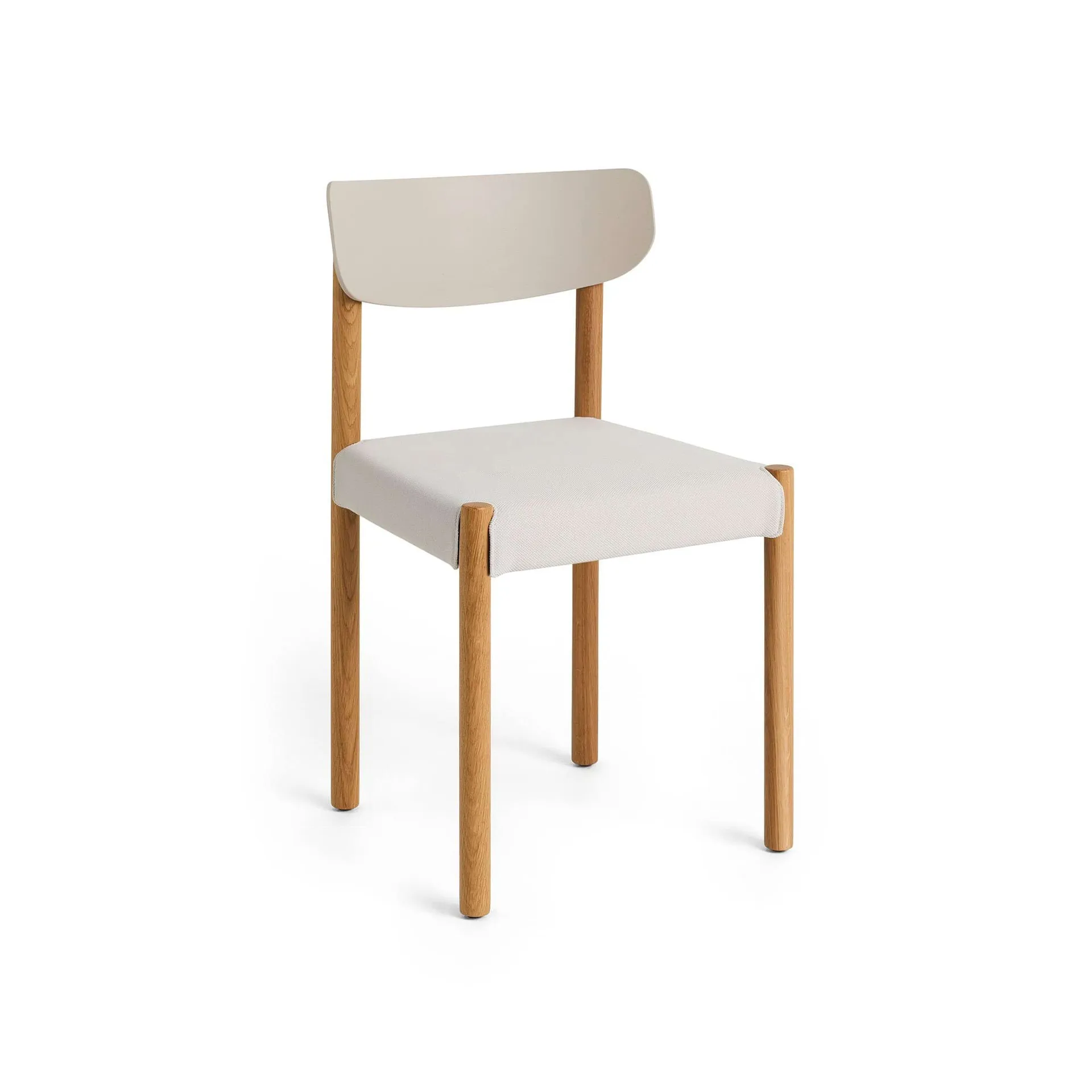 Pack Chair 11 stol, Oliebehandlet eg-chalk grey-Steelcut 220 HAY