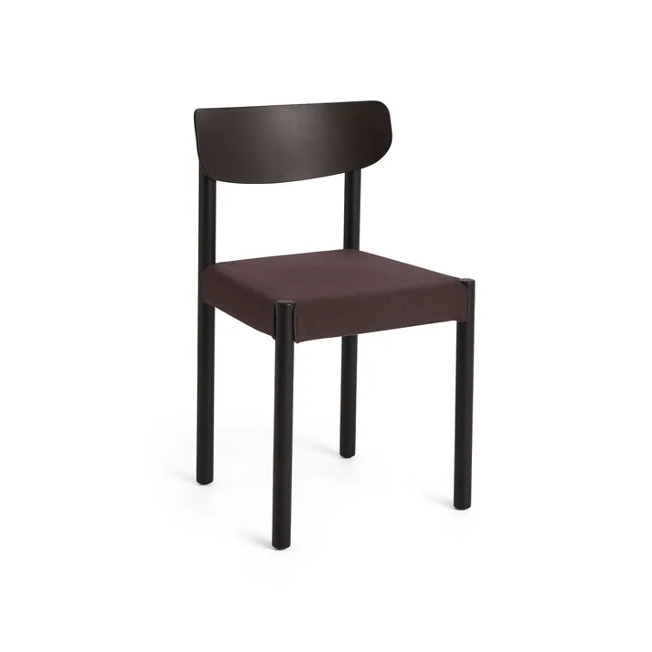 Pack Chair 11 stol - Oliebehandlet eg-graphite brown-Steelcut 695 - HAY