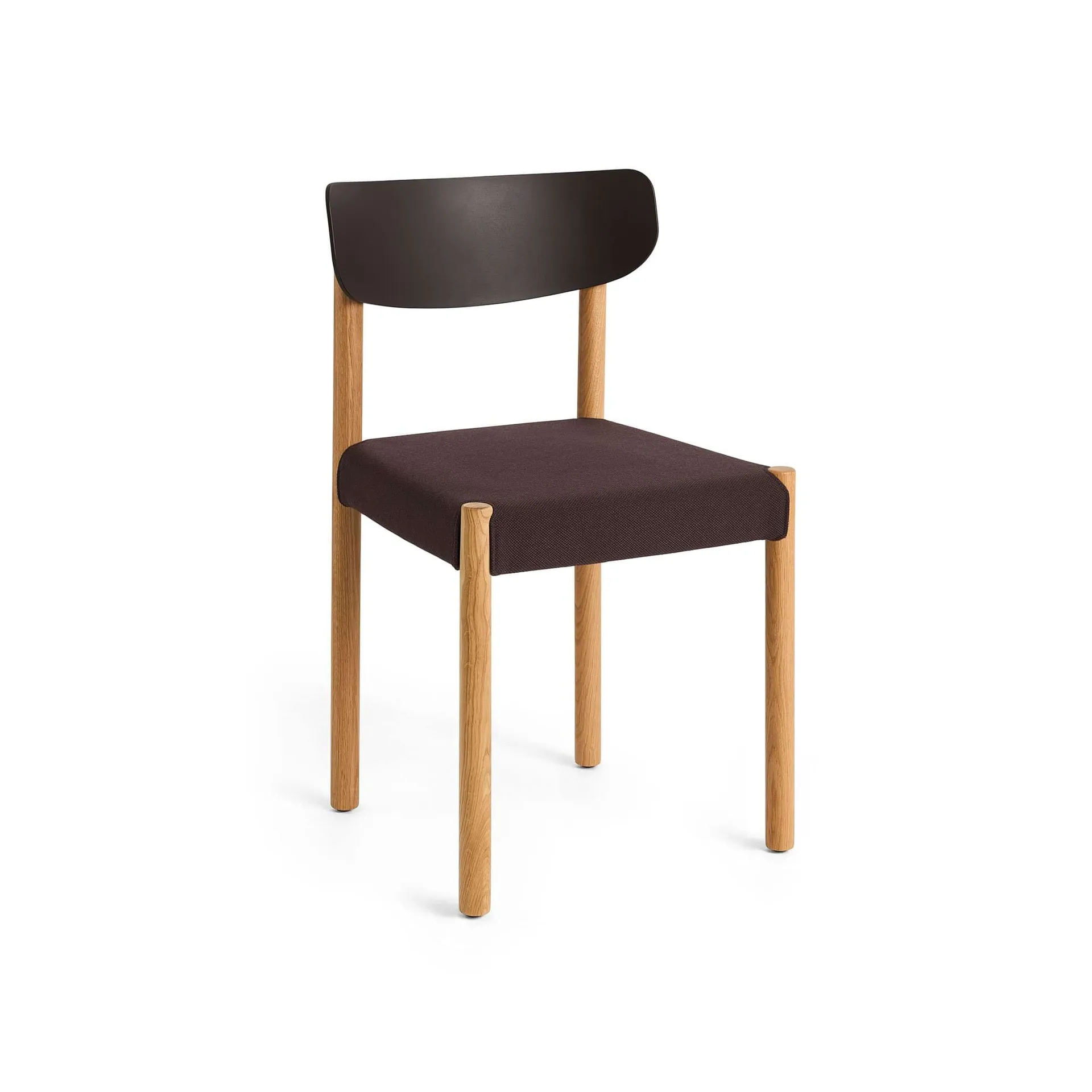 Pack Chair 11 stol, Oliebehandlet eg-graphite brown-Steelcut 695 HAY